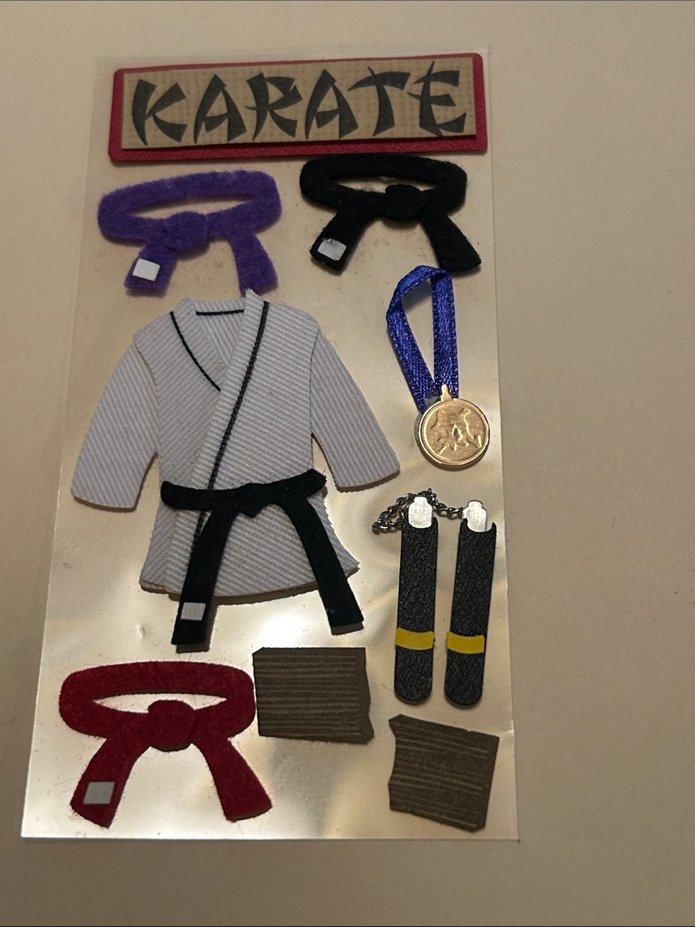 Scrapbooking Karate Stickers Bundle - Picture 7 of 7